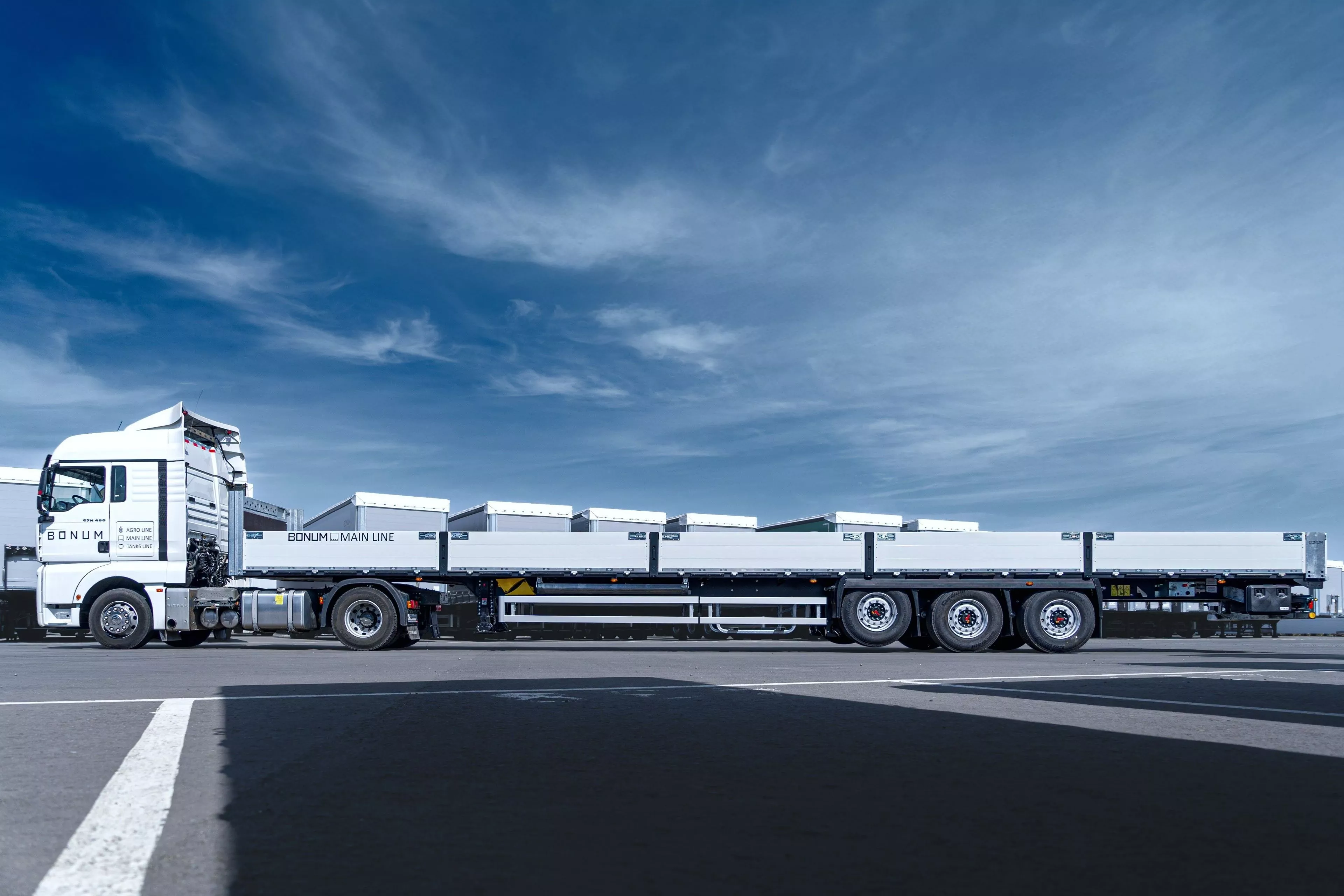 Бортовой полуприцеп 16,52 м 914296-06